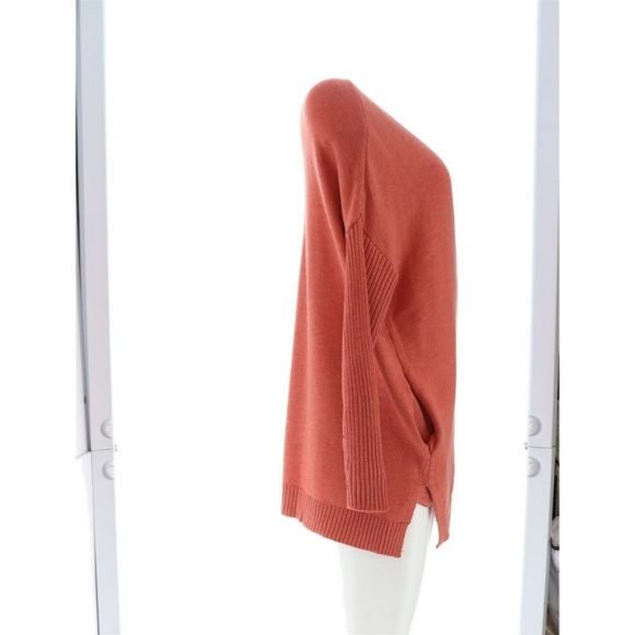 NWT SKINNYGIRL SUNDAZED MOUJ CARDIGAN SWEATER FADED ROSE MEDIUM - Picture 7 of 12